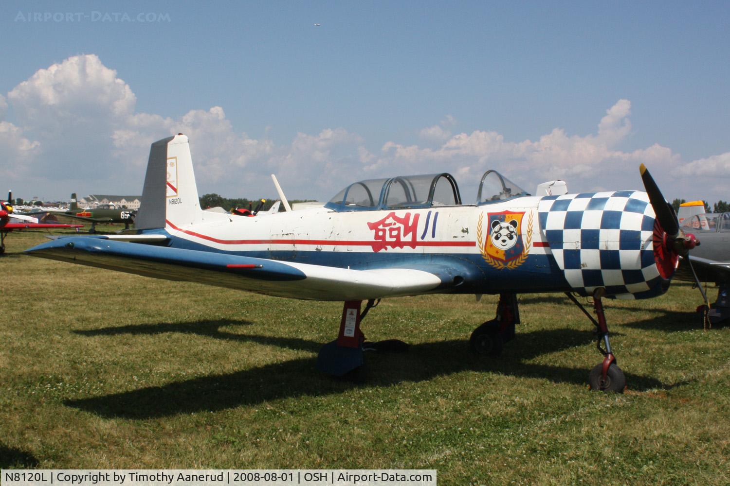 N8120L, 1989 Nanchang CJ-6 C/N 47-22, EAA AirVenture 2008, Warbirds 
