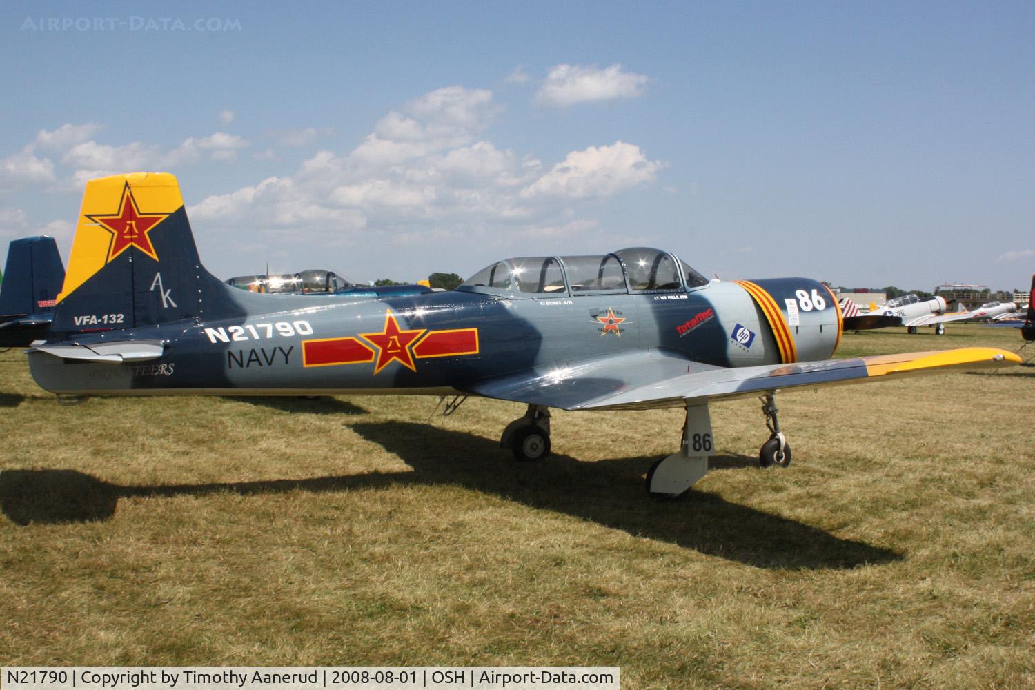 N21790, 1985 Nanchang CJ-6 C/N 4232022, EAA AirVenture 2008