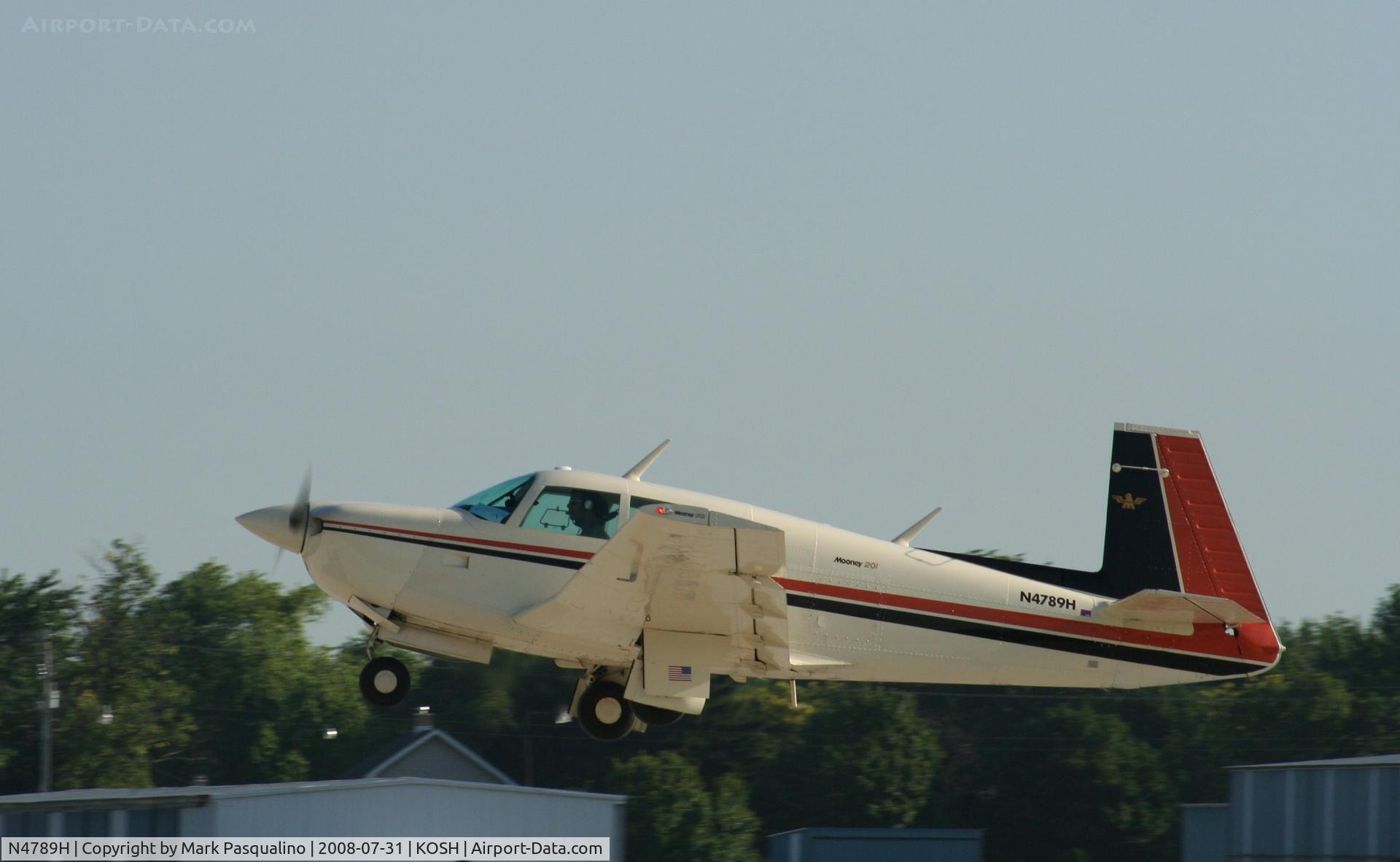 N4789H, 1979 Mooney M20J 201 C/N 24-0879, Mooney M20J