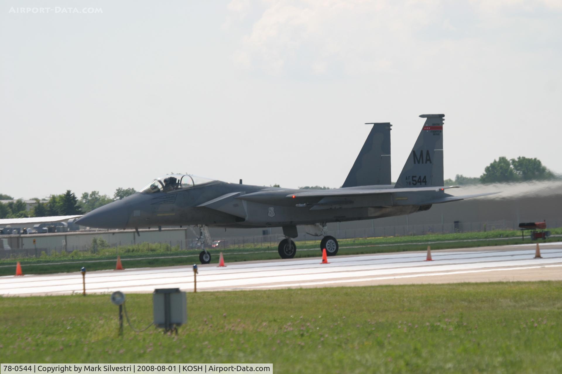 78-0544, McDonnell Douglas F-15C Eagle C/N 0535/C077, Oshkosh 2008
