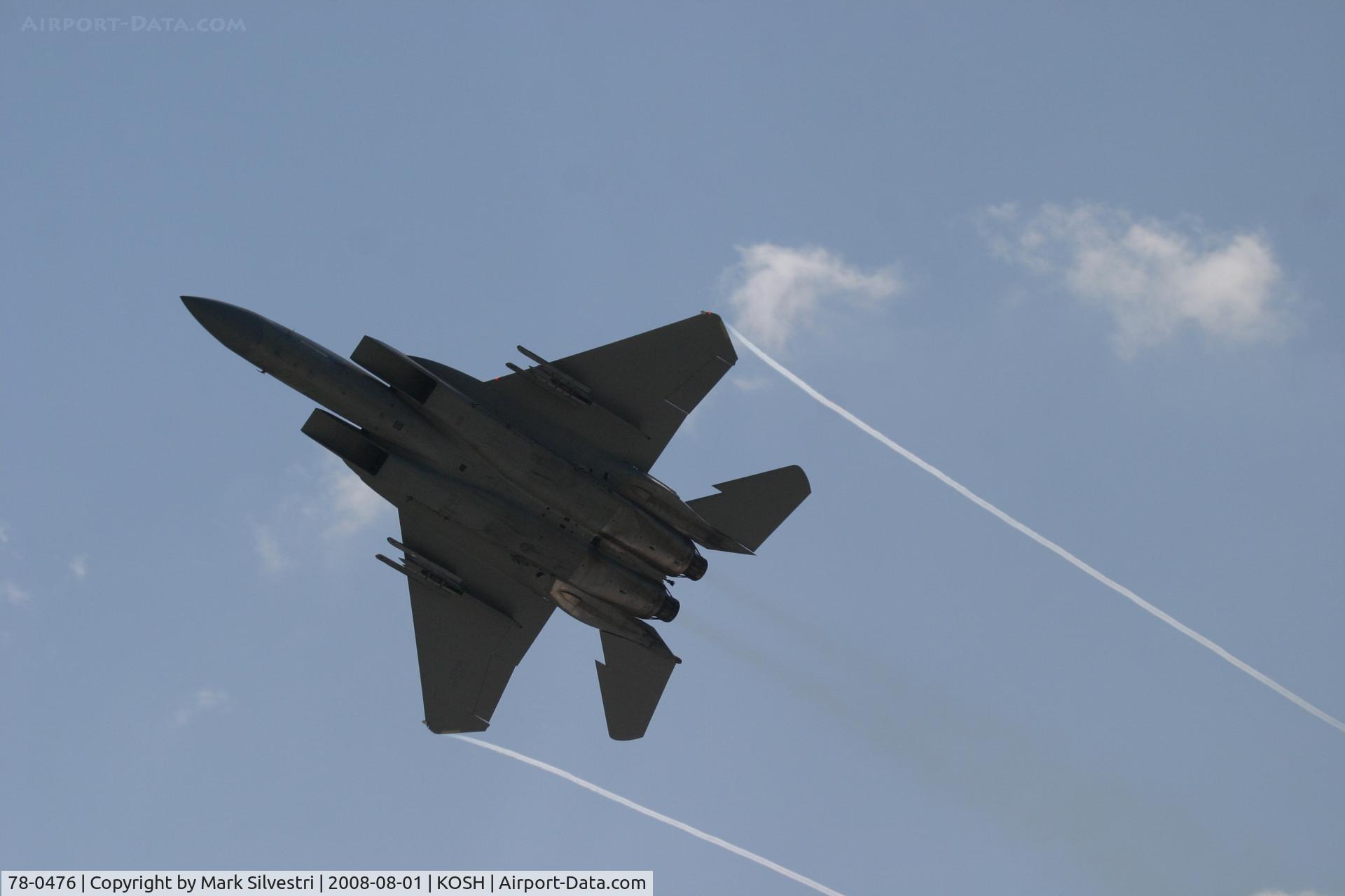 78-0476, McDonnell Douglas F-15C Eagle C/N 0455/C009, Oshkosh 2008