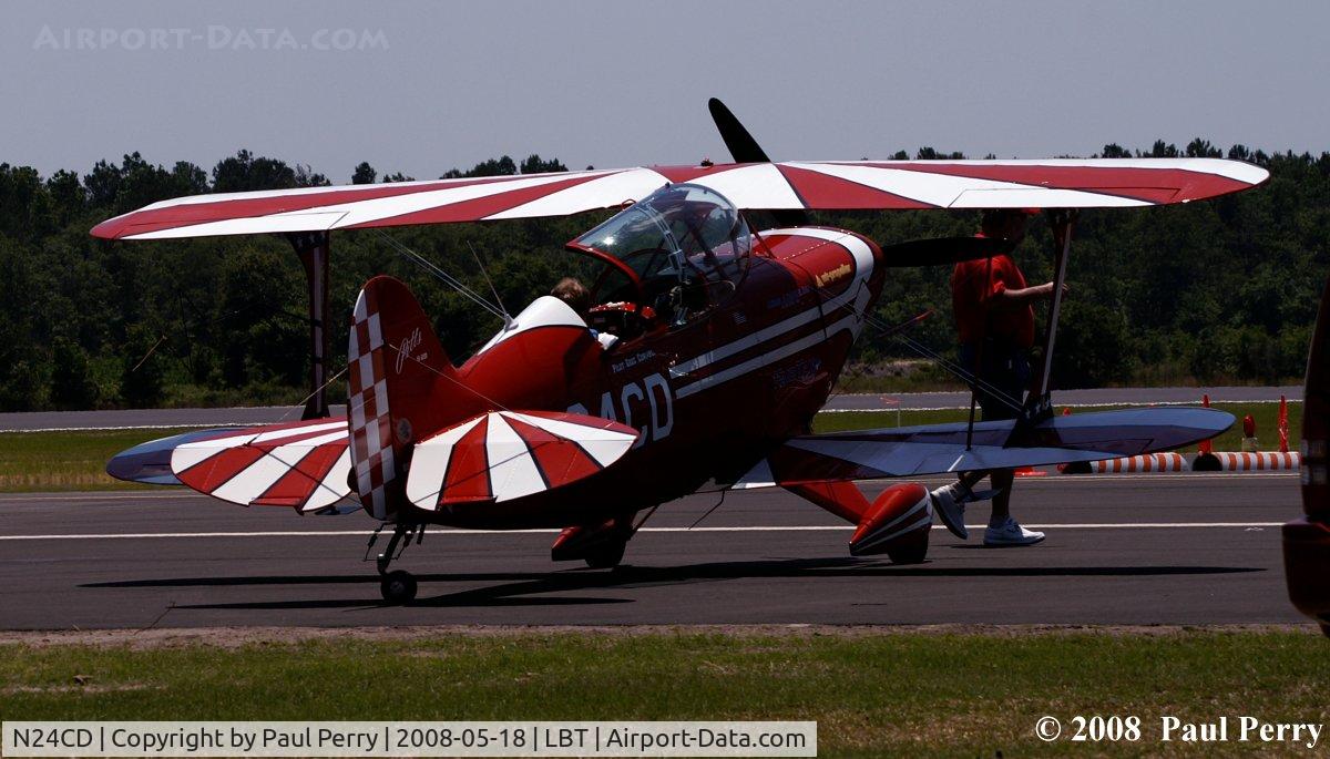 N24CD, 1991 Christen Pitts S-2B Special C/N 5198, Parked on the hot ramp