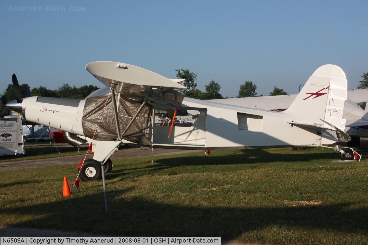 N650SA, Sherpa K650T Turbine C/N 0001, EAA AirVenture 2008