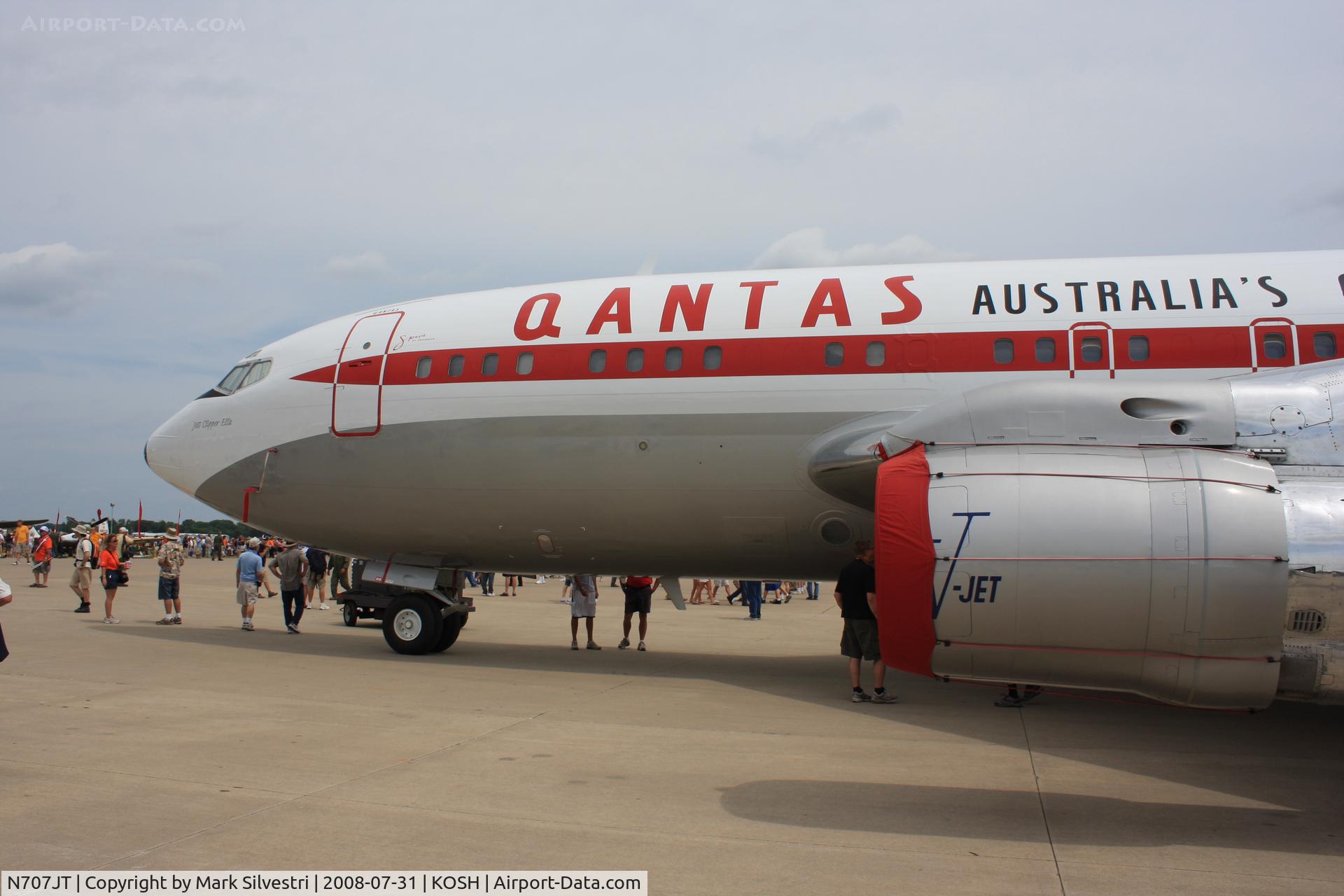 N707JT, 1964 Boeing 707-138B C/N 18740, Oshkosh 2008