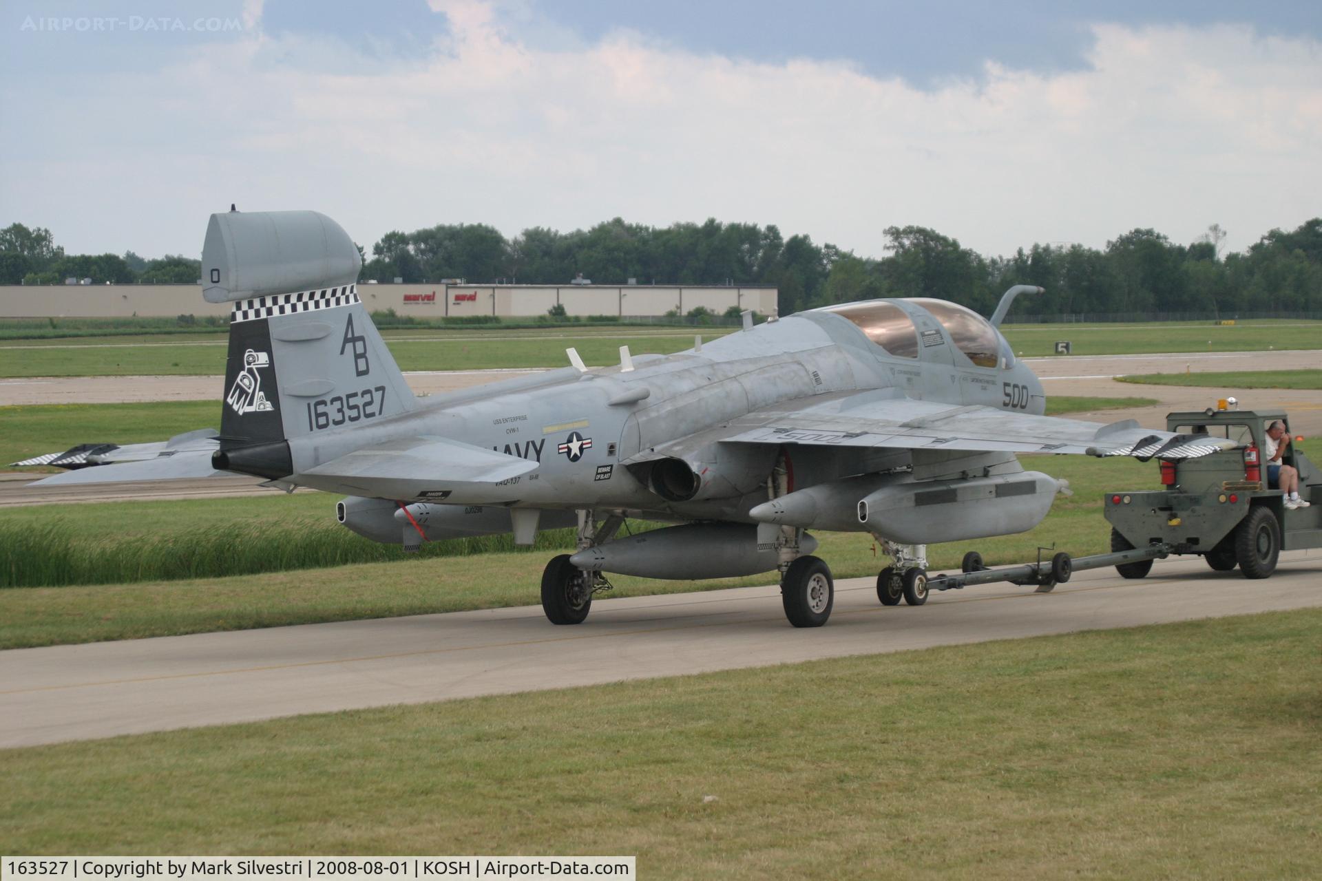 163527, Grumman EA-6B Prowler C/N P-154, Oshkosh 2008