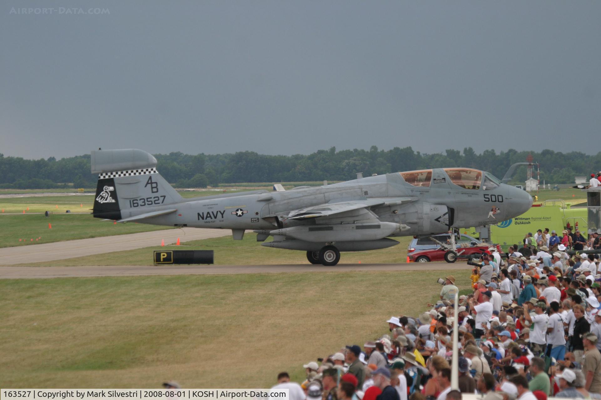 163527, Grumman EA-6B Prowler C/N P-154, Oshkosh 2008