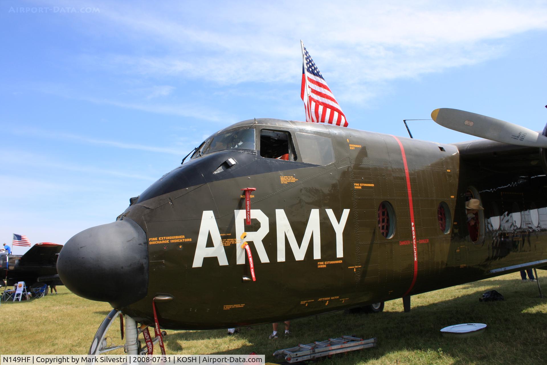 N149HF, 1962 De Havilland Canada DHC-4A Caribou C/N 85, Oshkosh 2008