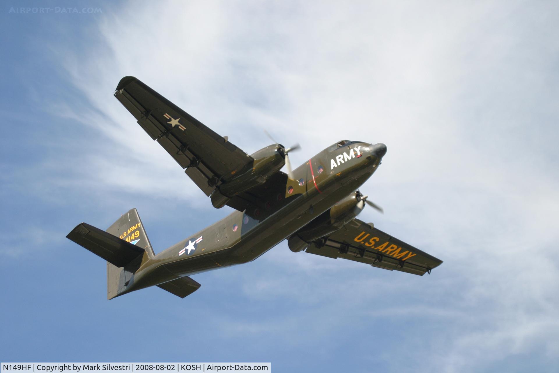 N149HF, 1962 De Havilland Canada DHC-4A Caribou C/N 85, Oshkosh 2008