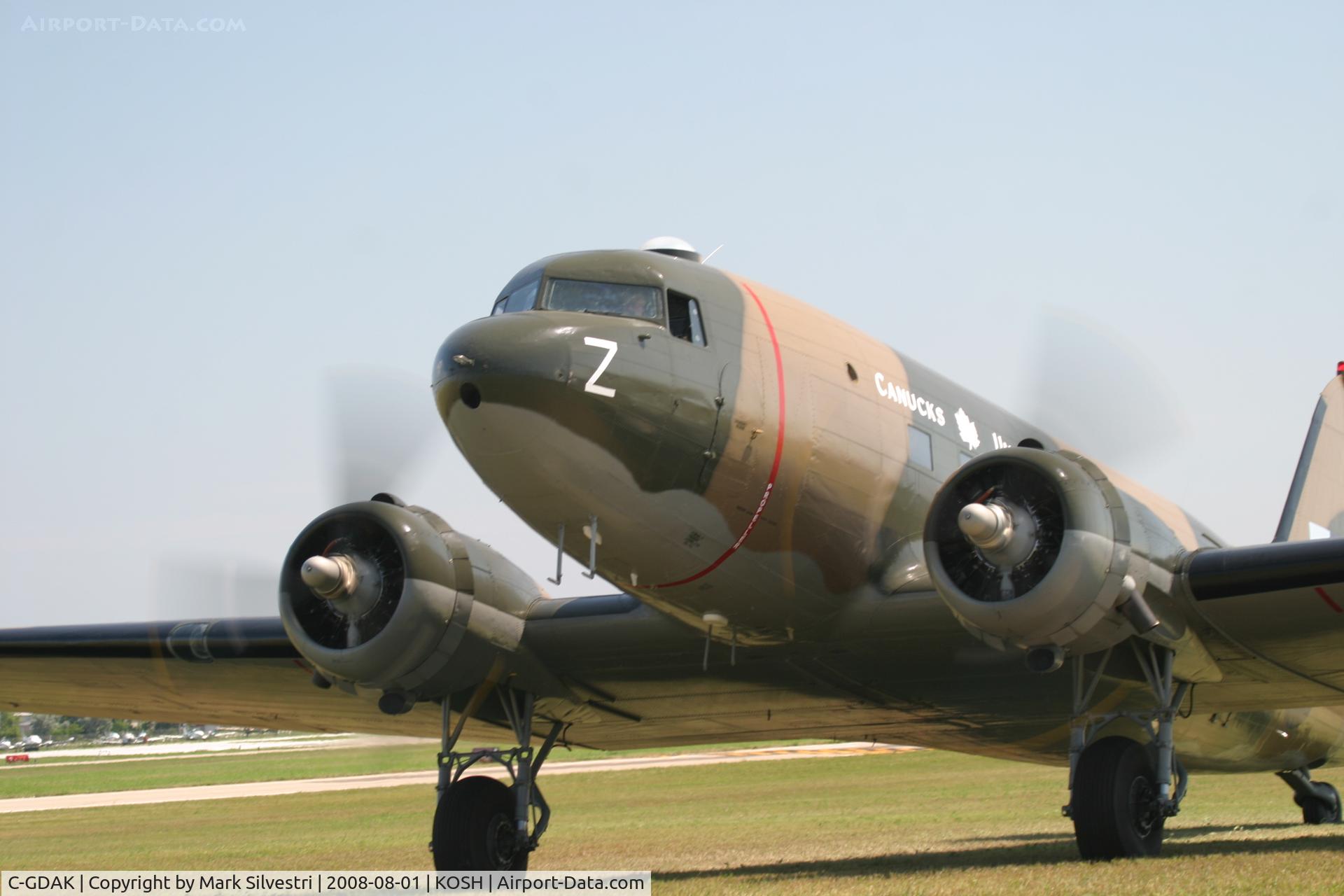 C-GDAK, 1939 Douglas DC-3-G202A C/N 2141, Oshkosh 2008