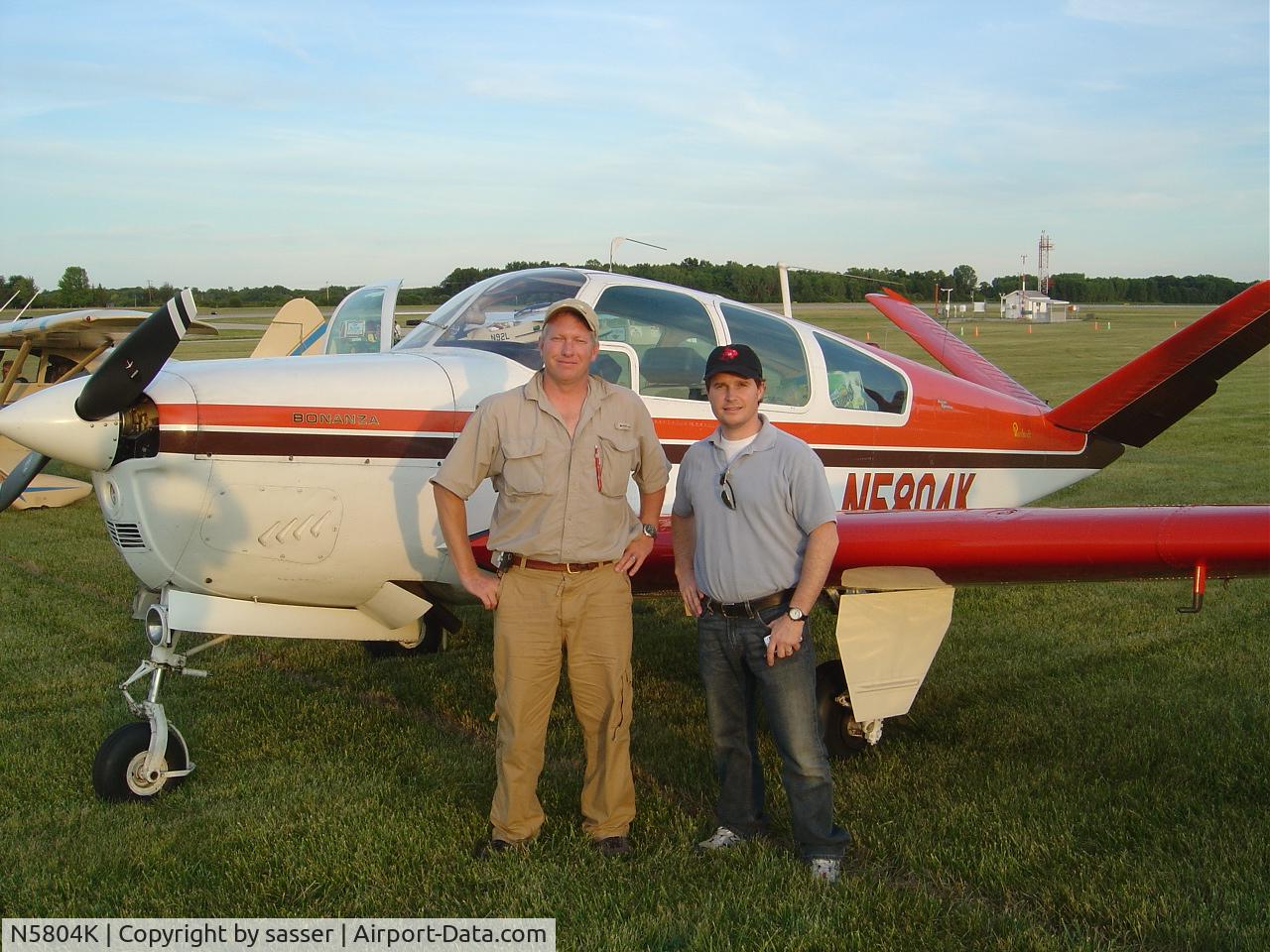 N5804K, 1965 Beech S35 Bonanza C/N D-7831, Oshkosh 07