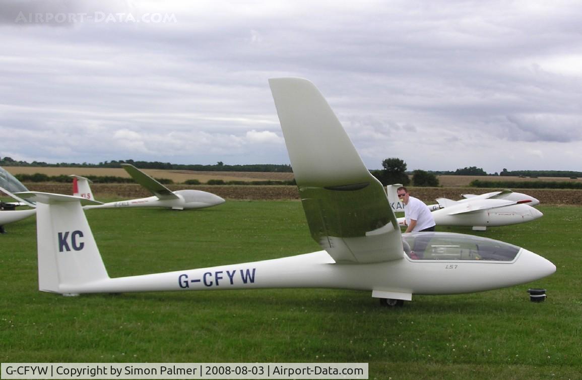 G-CFYW, 1990 Rolladen-Schneider LS-7 C/N 7111, Rolladen-Schneider LS7