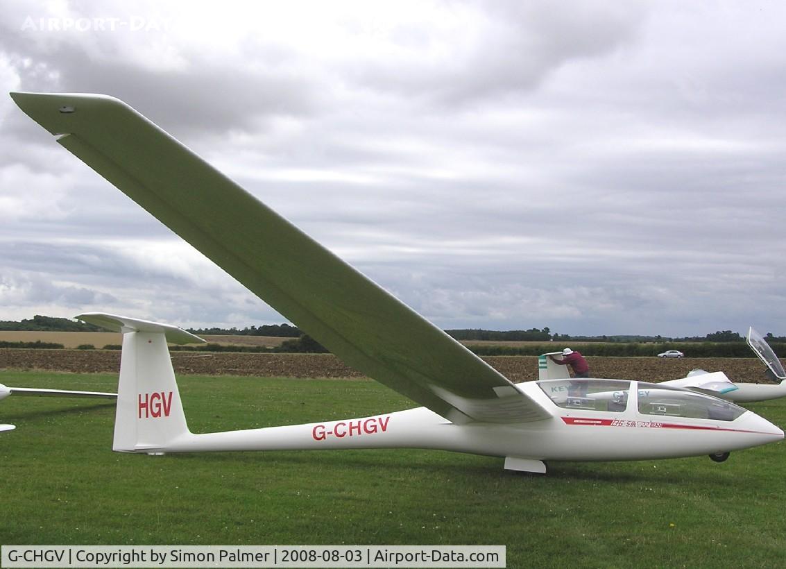 G-CHGV, 1992 Elan DG-500/22 C/N 5E70S11, DG-500/22 Elan at Gransden Lodge