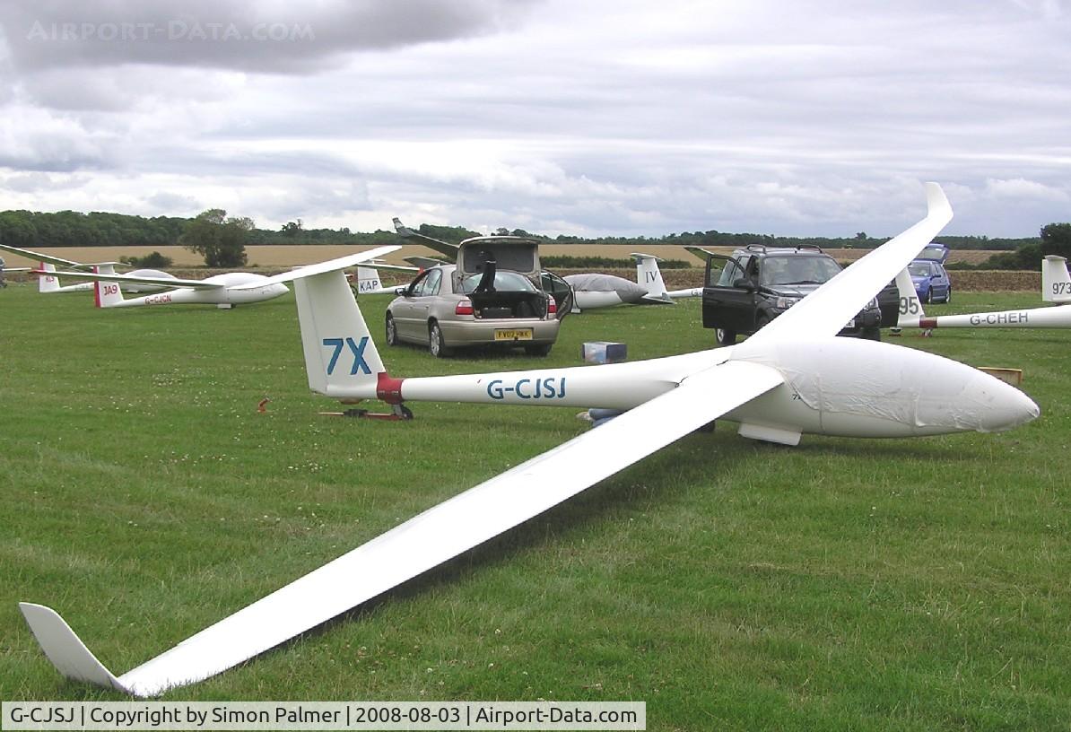 G-CJSJ, 1989 Rolladen-Schneider LS-7-WL C/N 7058, Rolladen-Schneider LS7