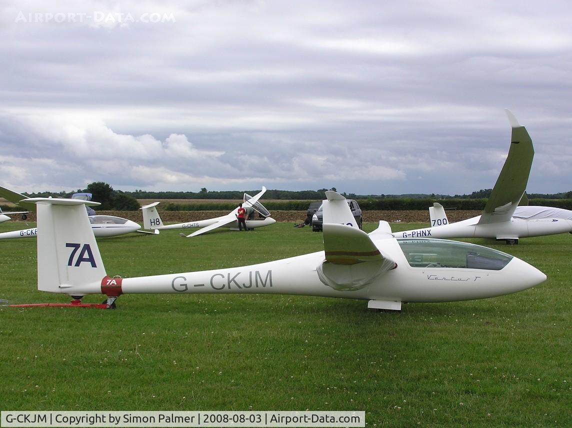 G-CKJM, 1988 Schempp-Hirth Ventus cT C/N 120, Ventus cT at Gransden Lodge