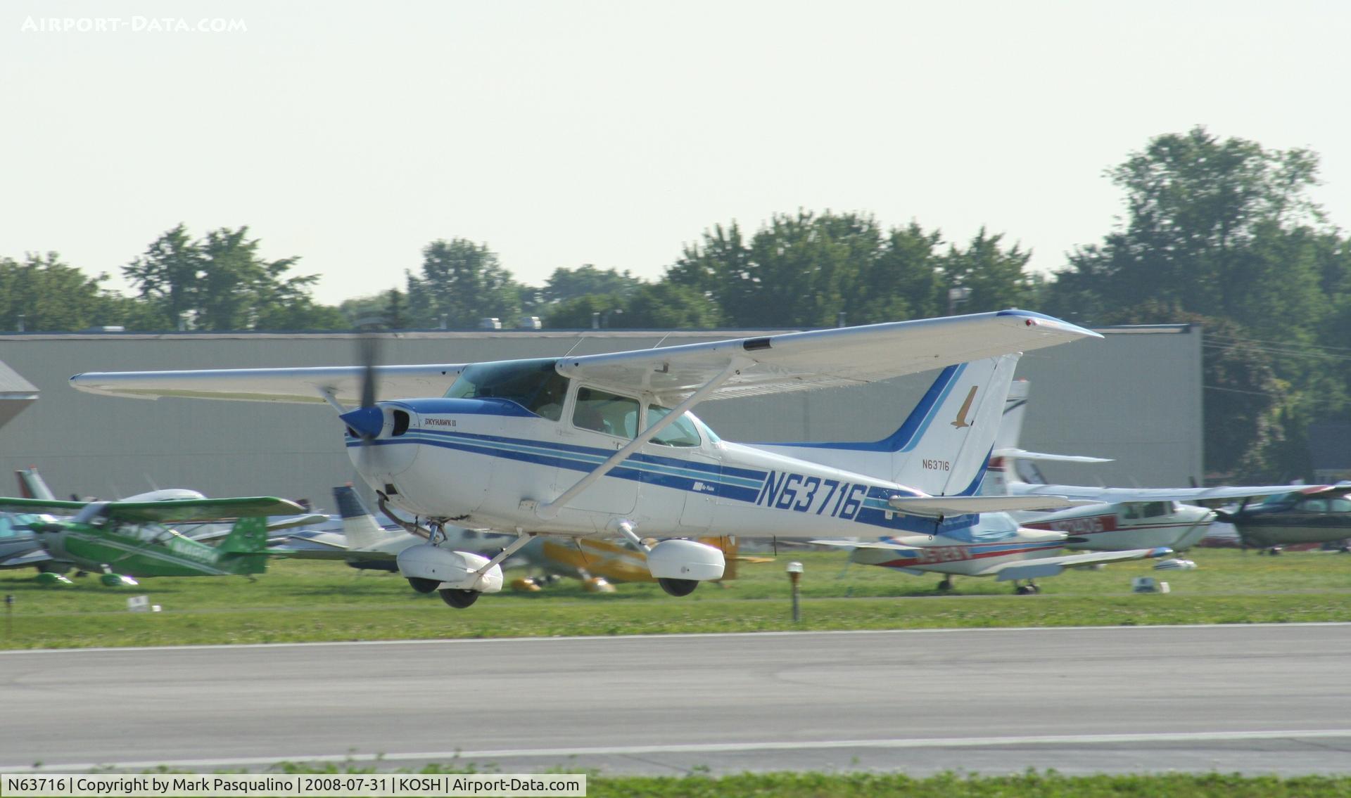 N63716, 1981 Cessna 172P C/N 17275474, Cessna 172
