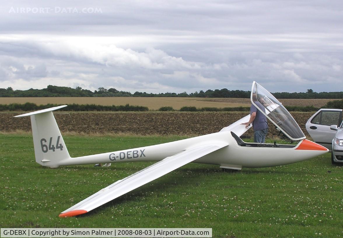 G-DEBX, 1978 Schleicher ASW-20 C/N 20058, Schleicher ASW20