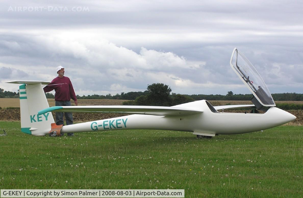 G-EKEY, 1986 Schleicher ASW-20CL C/N 20840, Schleicher ASW20CL