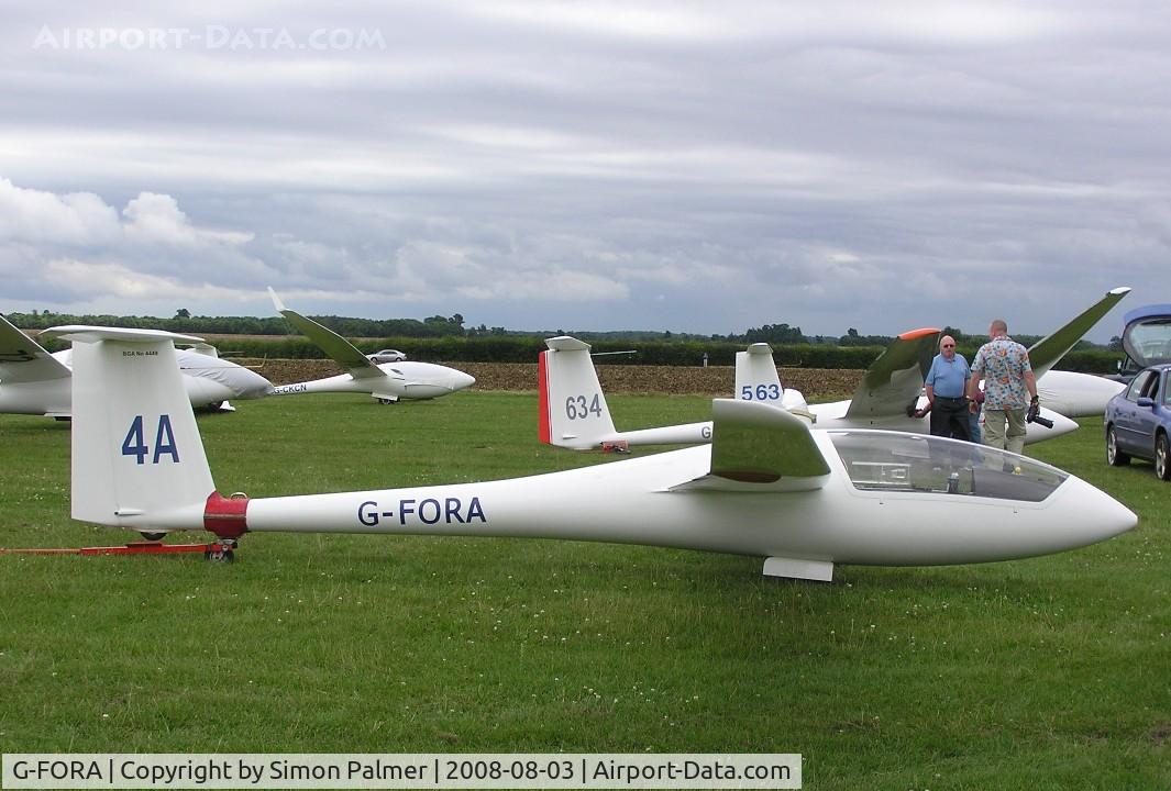 G-FORA, 1988 Schempp-Hirth Ventus cT C/N 126, Schempp-Hirth Ventus cT