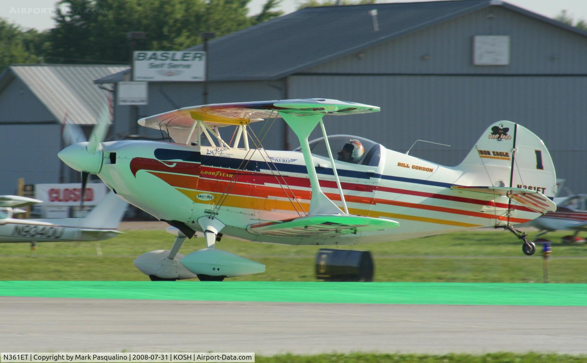 N361ET, 1995 Christen Eagle II C/N 437, Aviat Eagle II