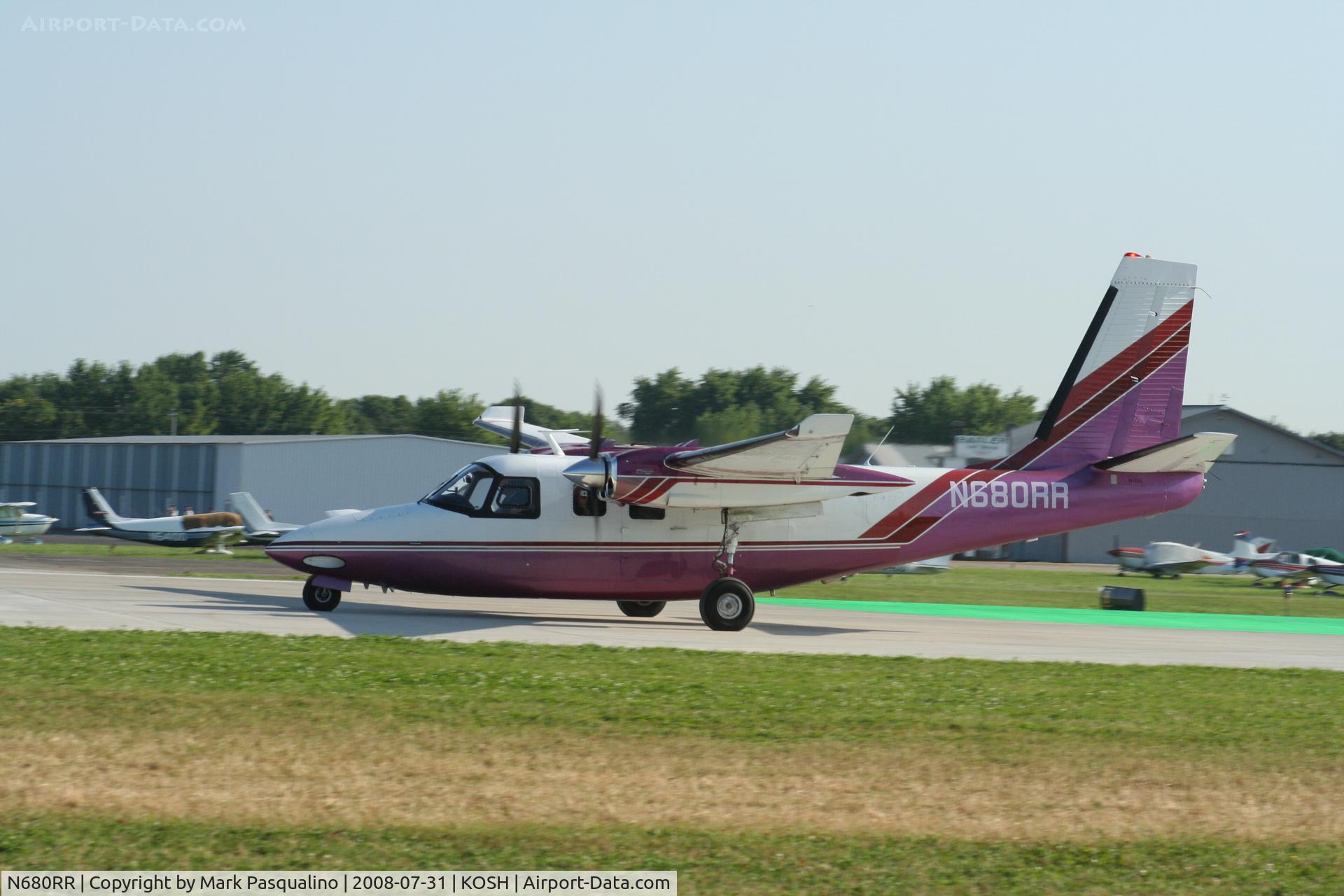 N680RR, 1963 Aero Commander 680-F C/N 1361-139, Aero Commander 680-F