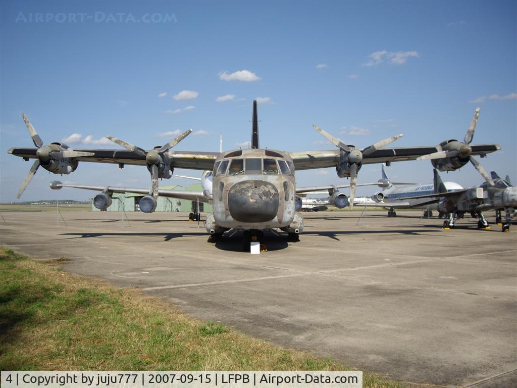 4, Breguet 941S C/N 4, on display at Le Bourget