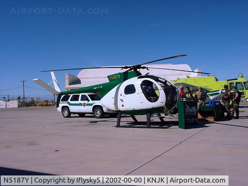 N5187Y, Hughes OH-6 C/N 6817358, US Border Patrol OH-6 Cayuse