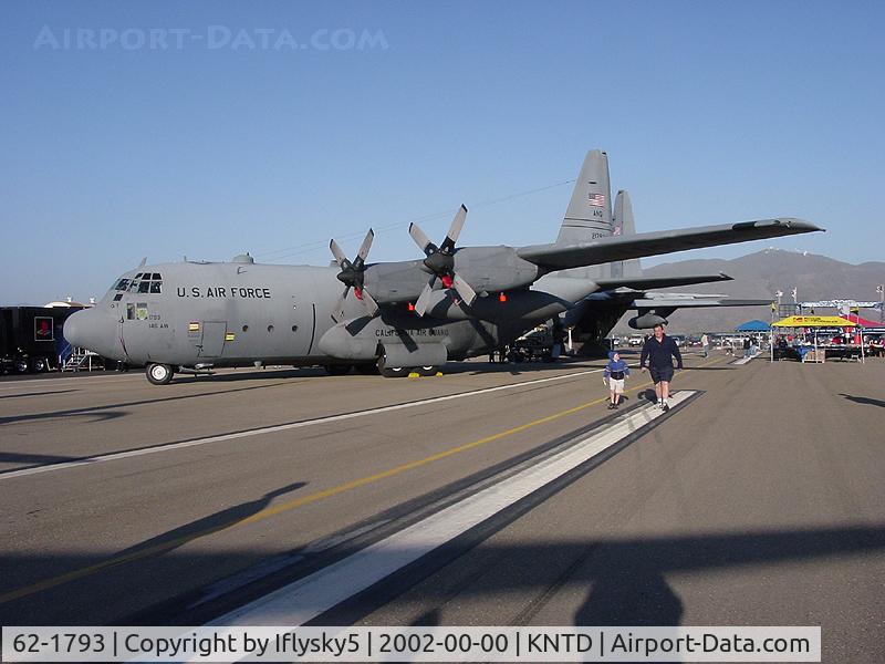 62-1793, 1962 Lockheed C-130E Hercules C/N 382-3743, USAF C-130 Hercules