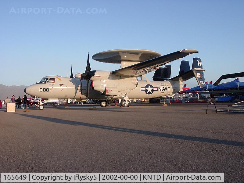 165649, Northrop Grumman E-2C Hawkeye 2000 C/N A180, US Navy E-2 Hawkeye
