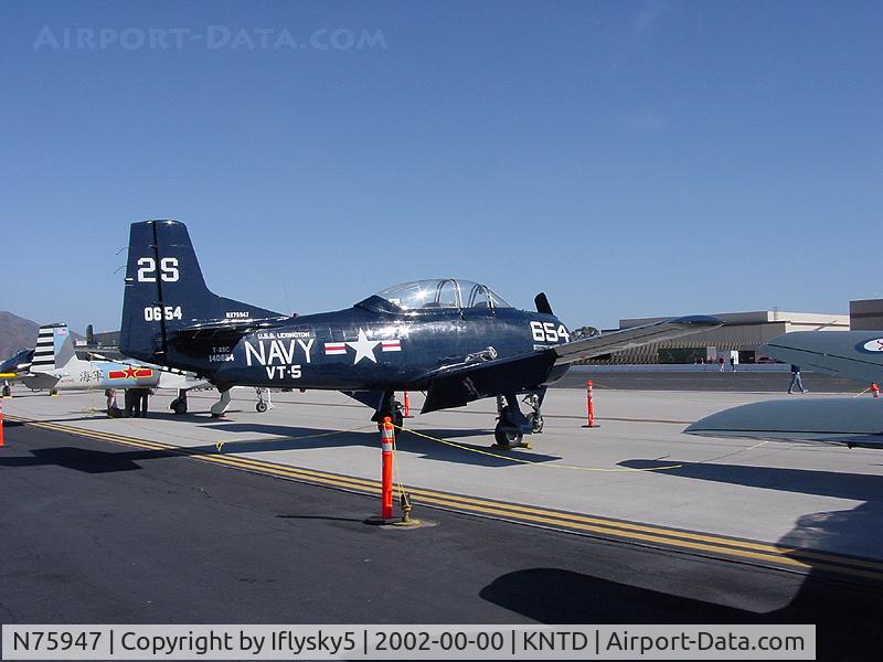 N75947, 1957 North American T-28C Trojan C/N 226-231 (140654), T-28 Trojan thanks to Glenn C for the N number!