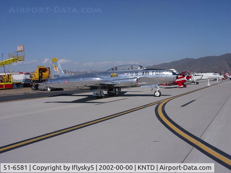 51-6581, 1951 Lockheed T-33A Shooting Star C/N 580-5913, T-33 Shooting Star