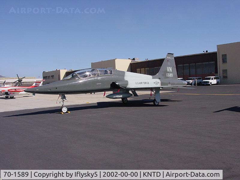 70-1589, Northrop T-38A Talon C/N T.6279, USAF T-38A Vance AFB