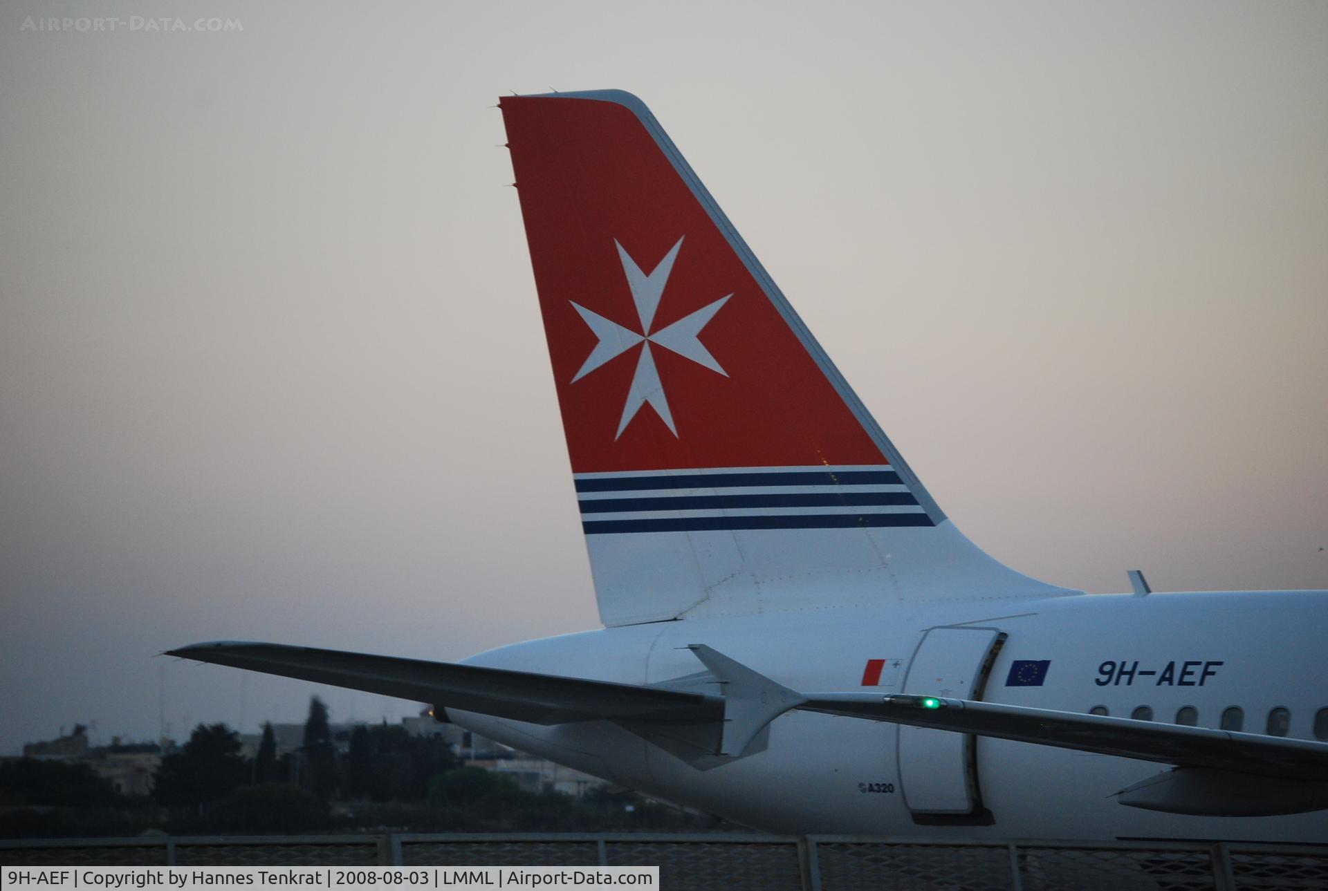 9H-AEF, 2003 Airbus A320-214 C/N 2142, Air Malta A320
