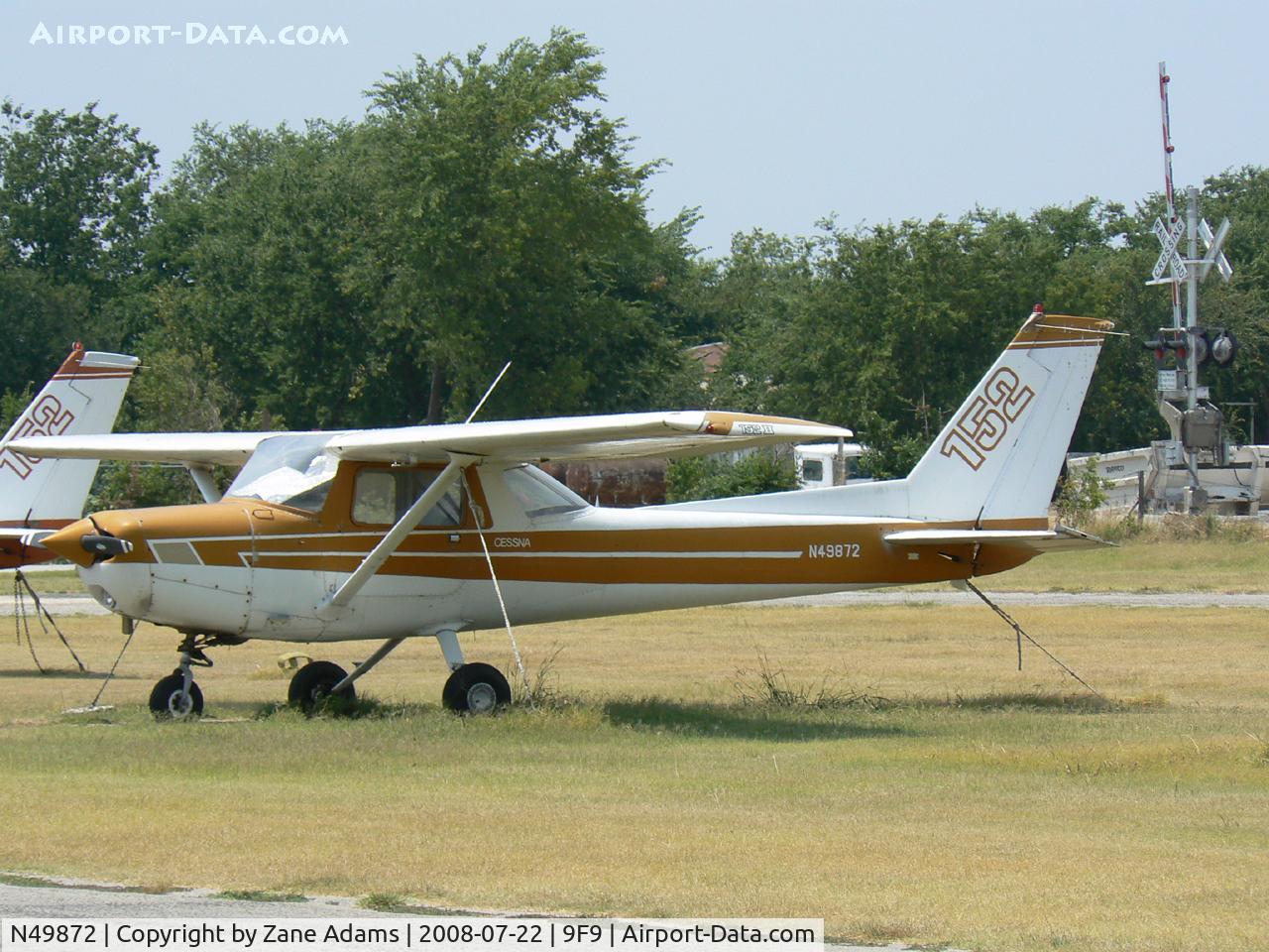 N49872, 1978 Cessna 152 C/N 15281373, At Sycamore Field, Ft. Worth, TX