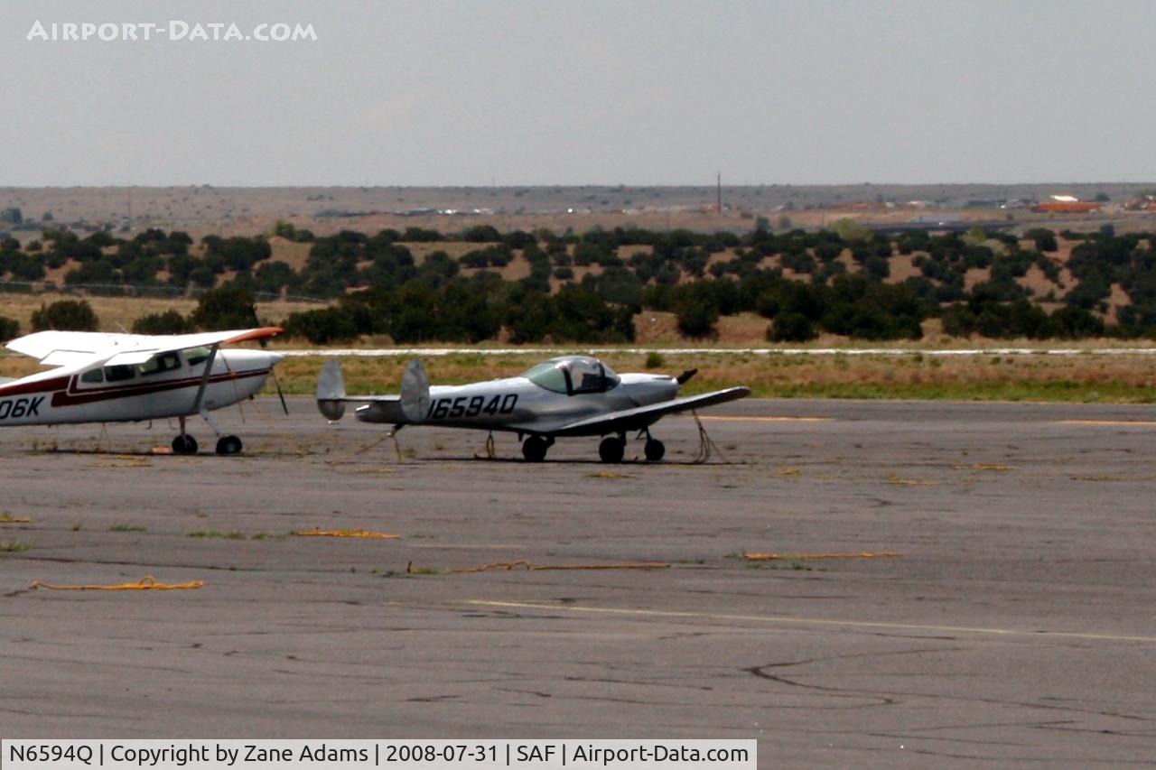 N6594Q, 1966 Alon A2 Aircoupe C/N A-94, At Santa Fe Municipal
