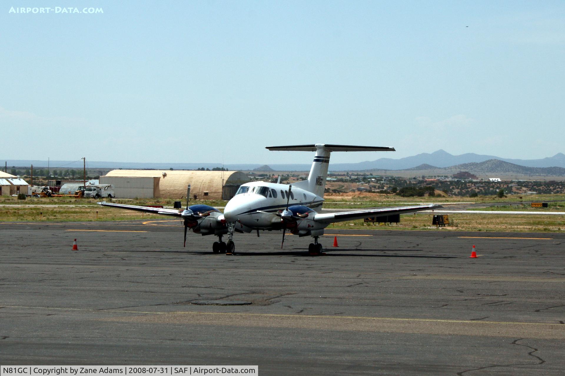 N81GC, 1980 Beech F90 King Air C/N LA-73, At Santa Fe Municipal