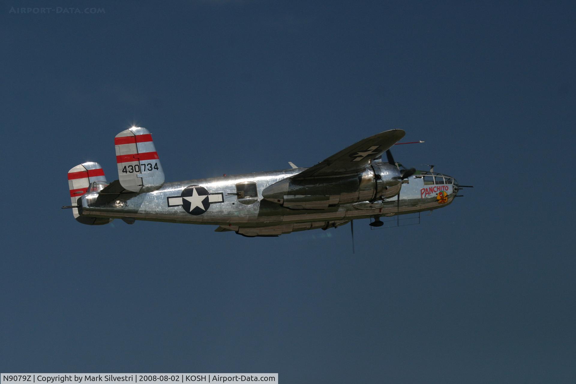 N9079Z, 1944 North American TB-25N Mitchell C/N 108-34009, Oshkosh 2008
