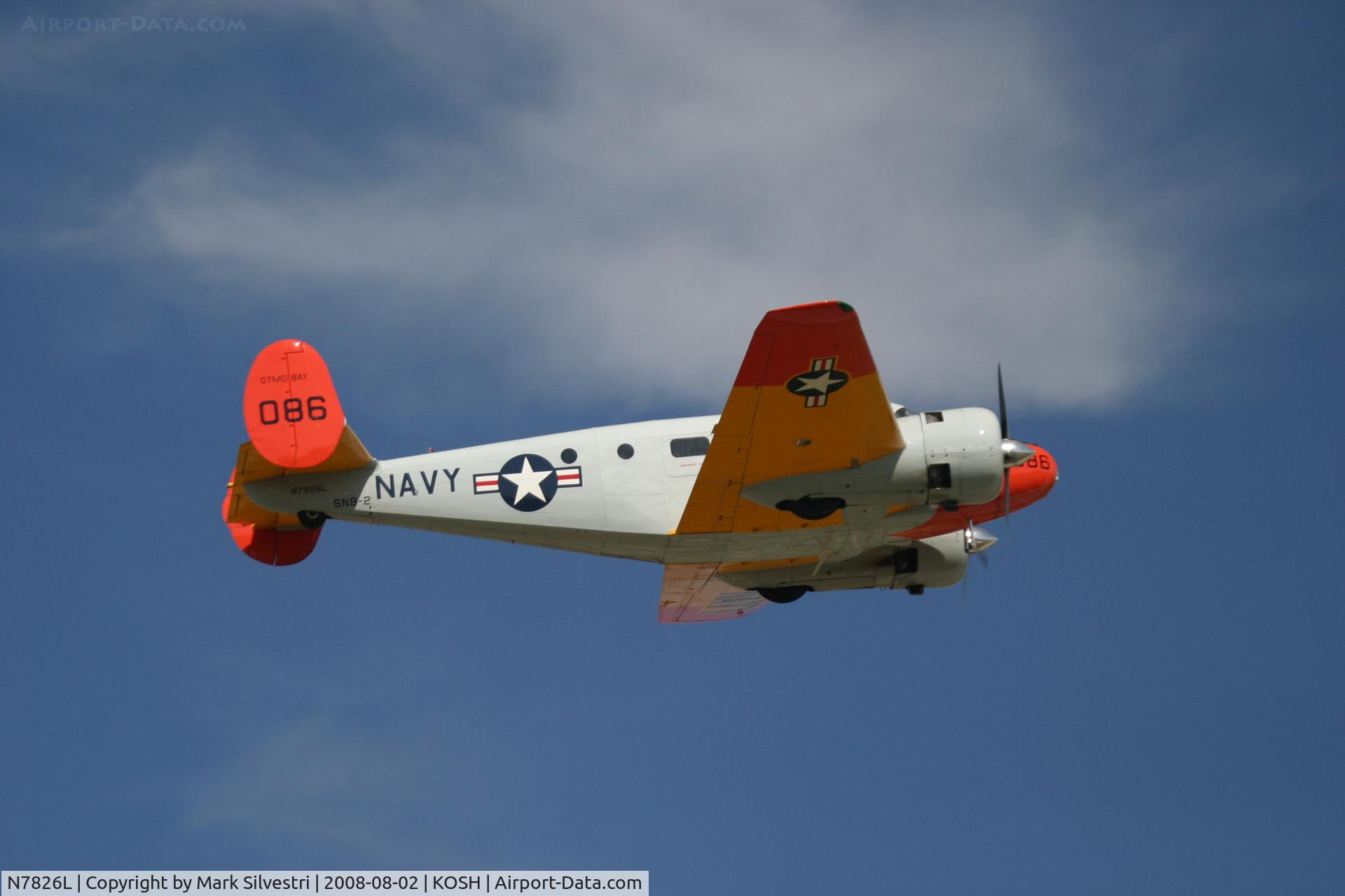 N7826L, 1951 Beech TC-45G C/N AF-86, Oshkosh 2008