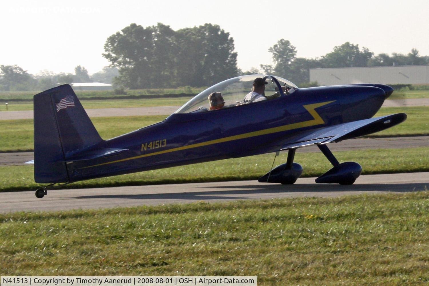 N41513, 2004 Vans RV-8 C/N 80645, EAA AirVenture 2008