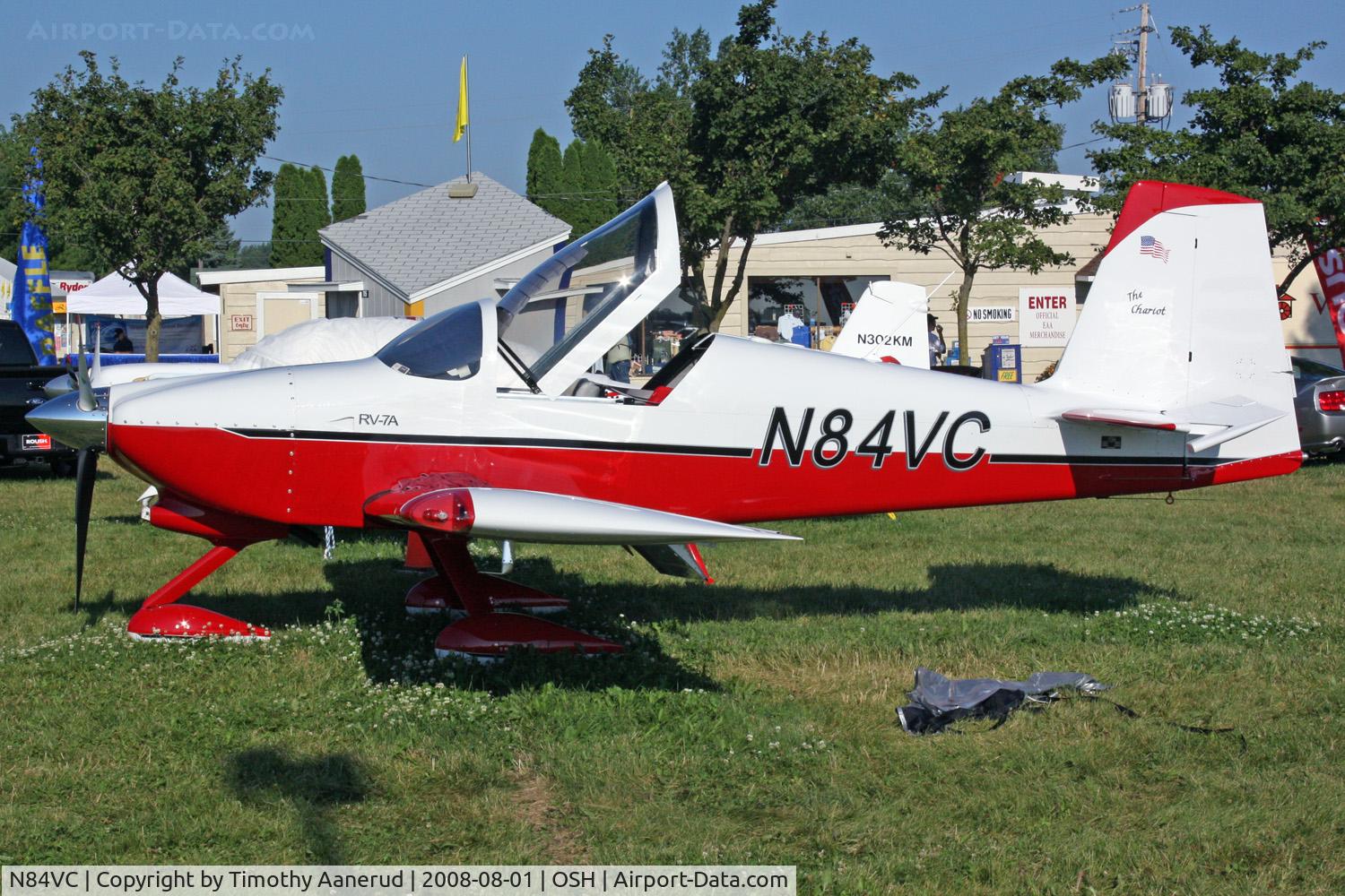 N84VC, 2008 Vans RV-7A C/N 71248, EAA AirVenture 2008