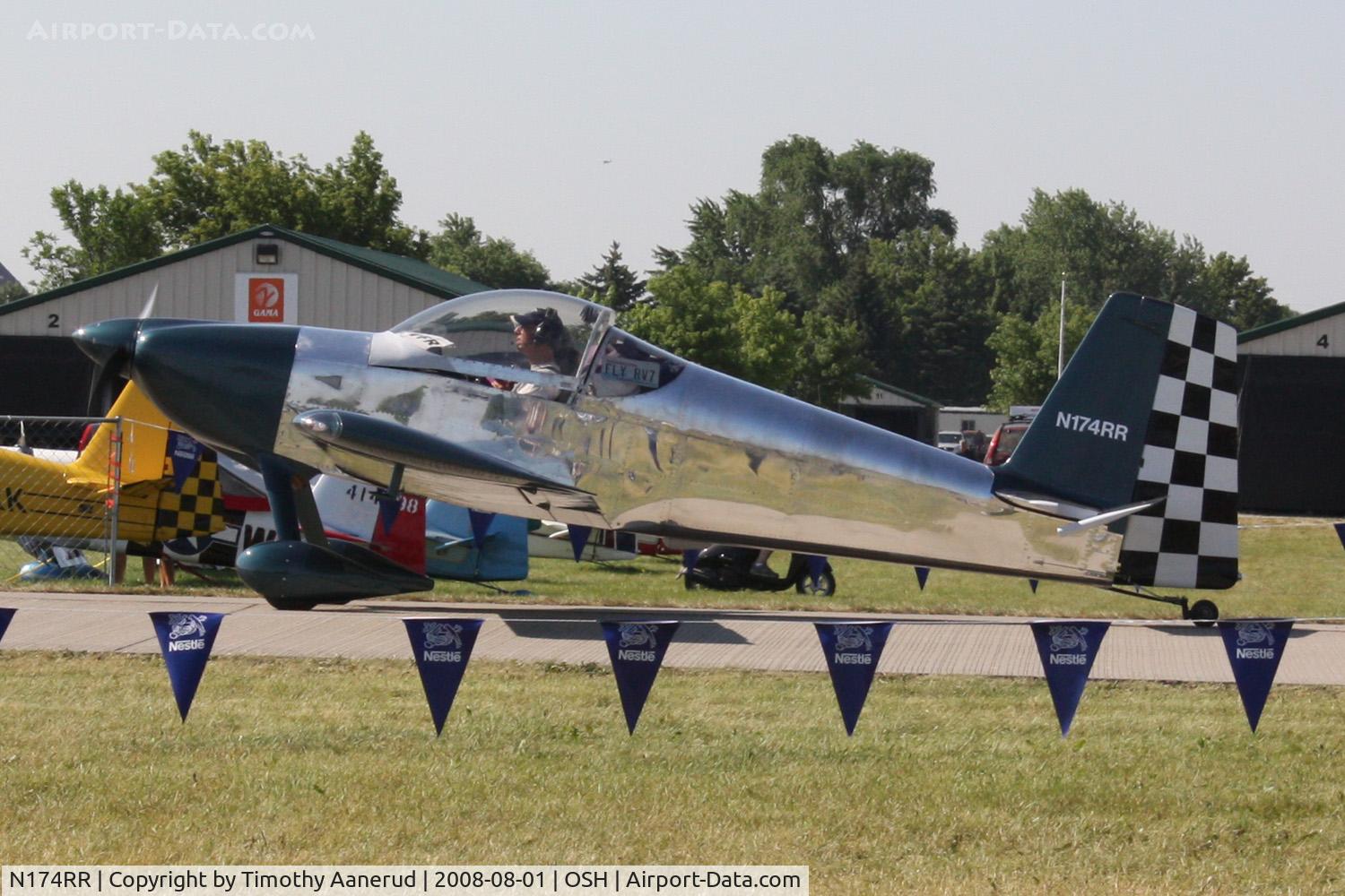 N174RR, 2007 Vans RV-7 C/N 70754, EAA AirVenture 2008