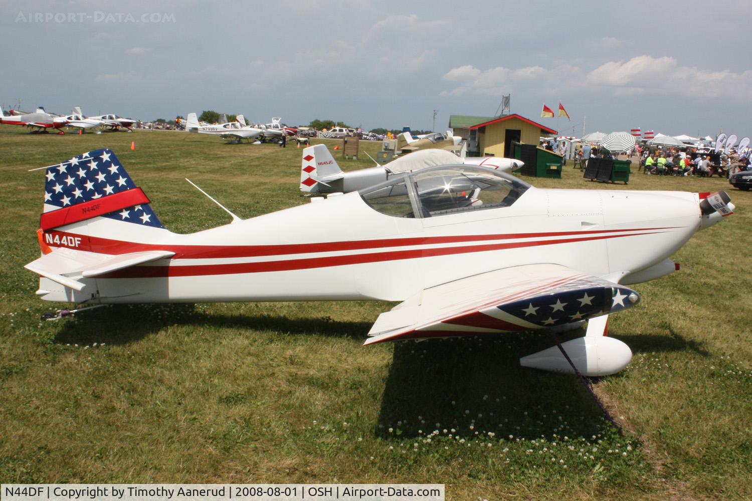 N44DF, Vans RV-6 C/N 60156, EAA AirVenture 2008