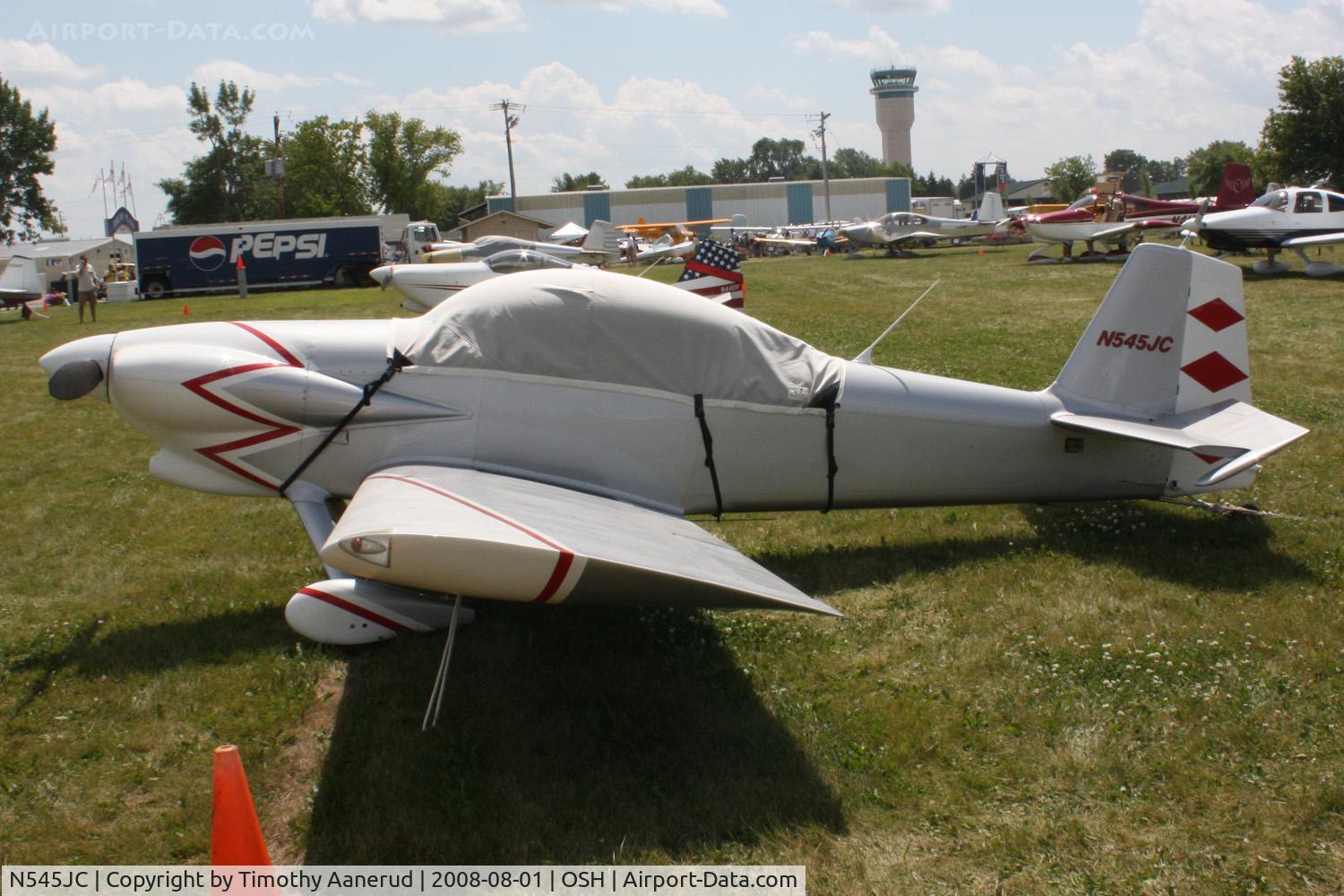 N545JC, 1995 Vans RV-4 C/N 2634, EAA AirVenture 2008