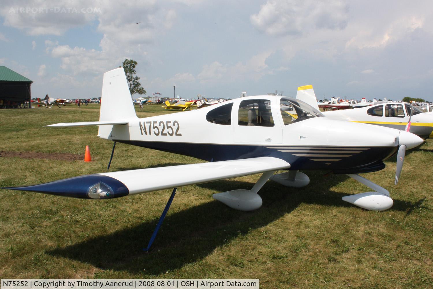 N75252, 2008 Vans RV-10 C/N 40082, EAA AirVenture 2008