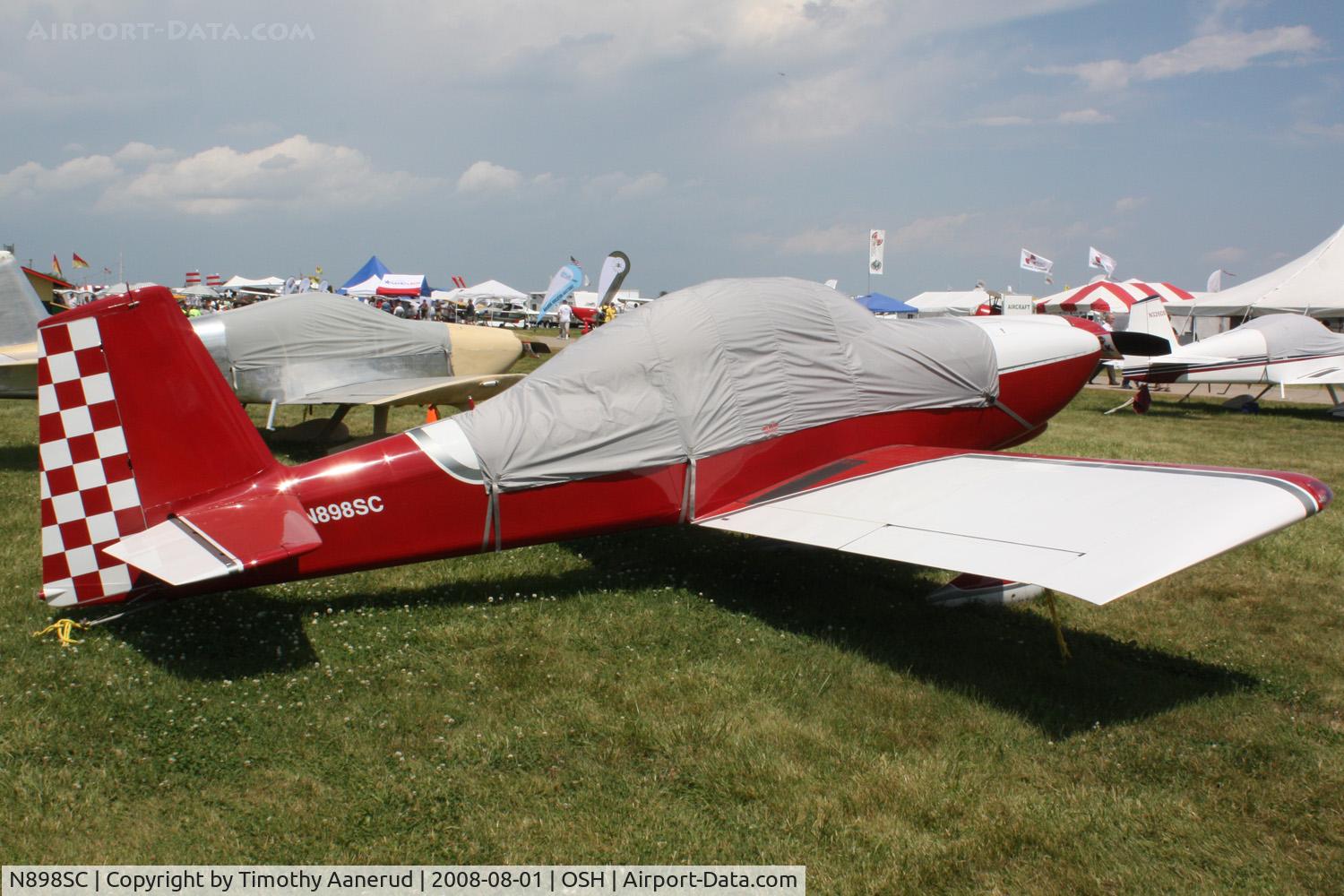 N898SC, 2007 Vans RV-8 C/N 80533, EAA AirVenture 2008