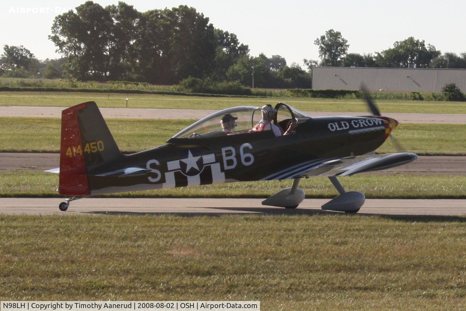 N98LH, 2007 Vans RV-8 C/N 82054, EAA AirVenture 2008