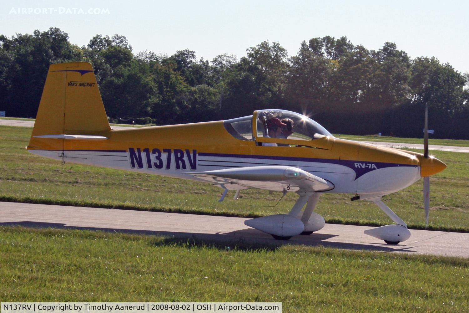 N137RV, 2001 Vans RV-7 C/N 1, EAA AirVenture 2008