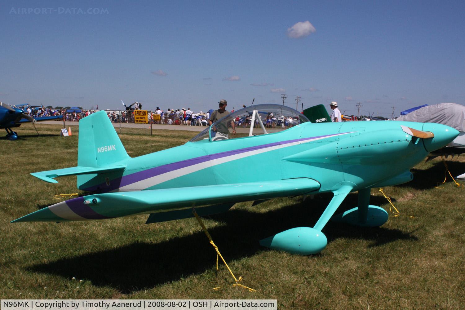 N96MK, 1998 Vans RV-4 C/N 1811, EAA AirVenture 2008