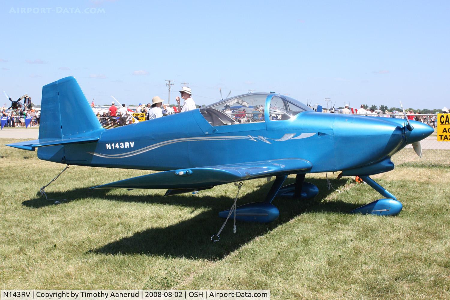 N143RV, 1998 Vans RV-6A C/N 22143, EAA AirVenture 2008