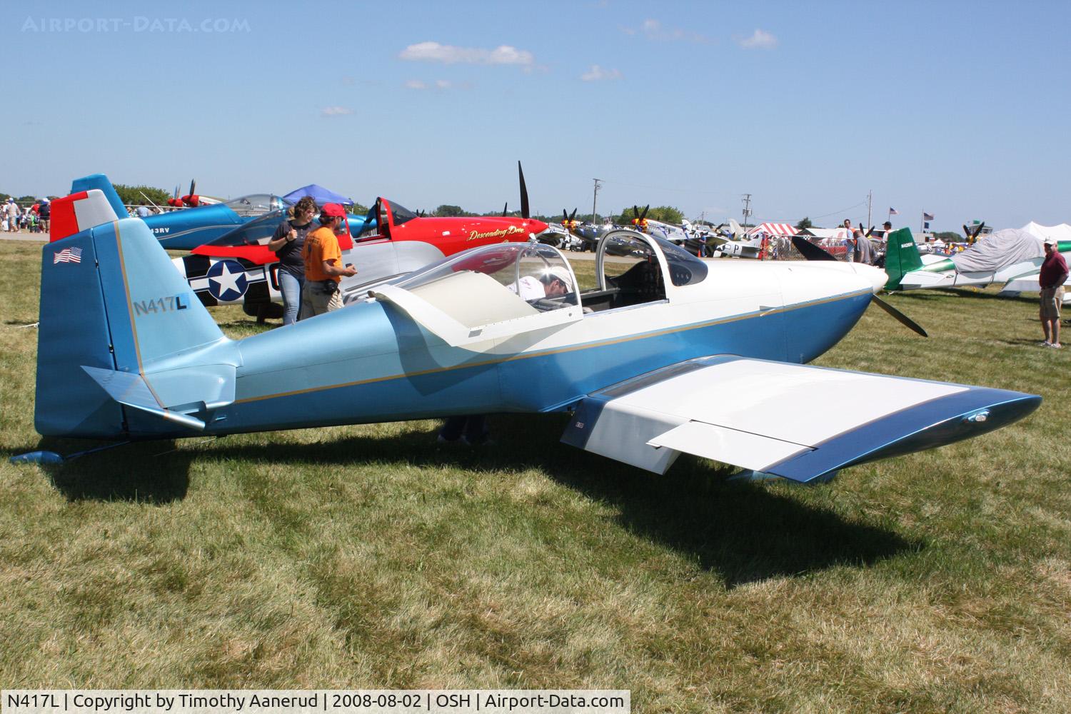 N417L, 2000 Vans RV-6 C/N 22952, EAA AirVenture 2008