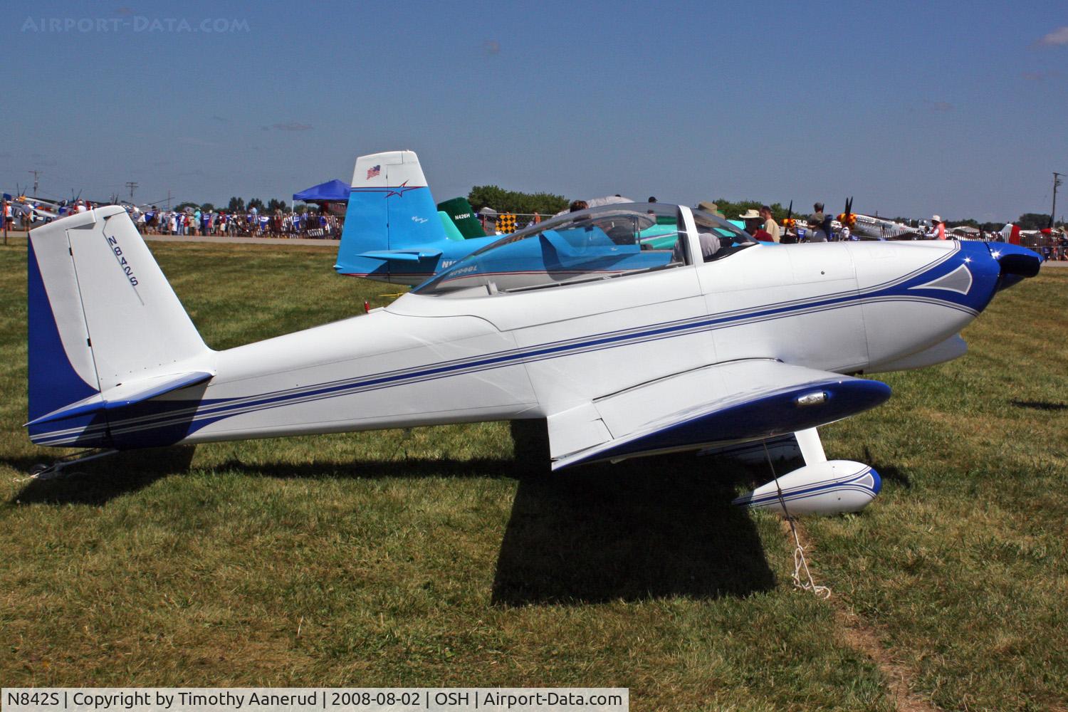 N842S, 2005 Vans RV-8 C/N 81617, EAA AirVenture 2008